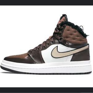 Air Jordan 1 Acclimate Brown Mocha Chocolate White DC7723 200 Women’s Size 8